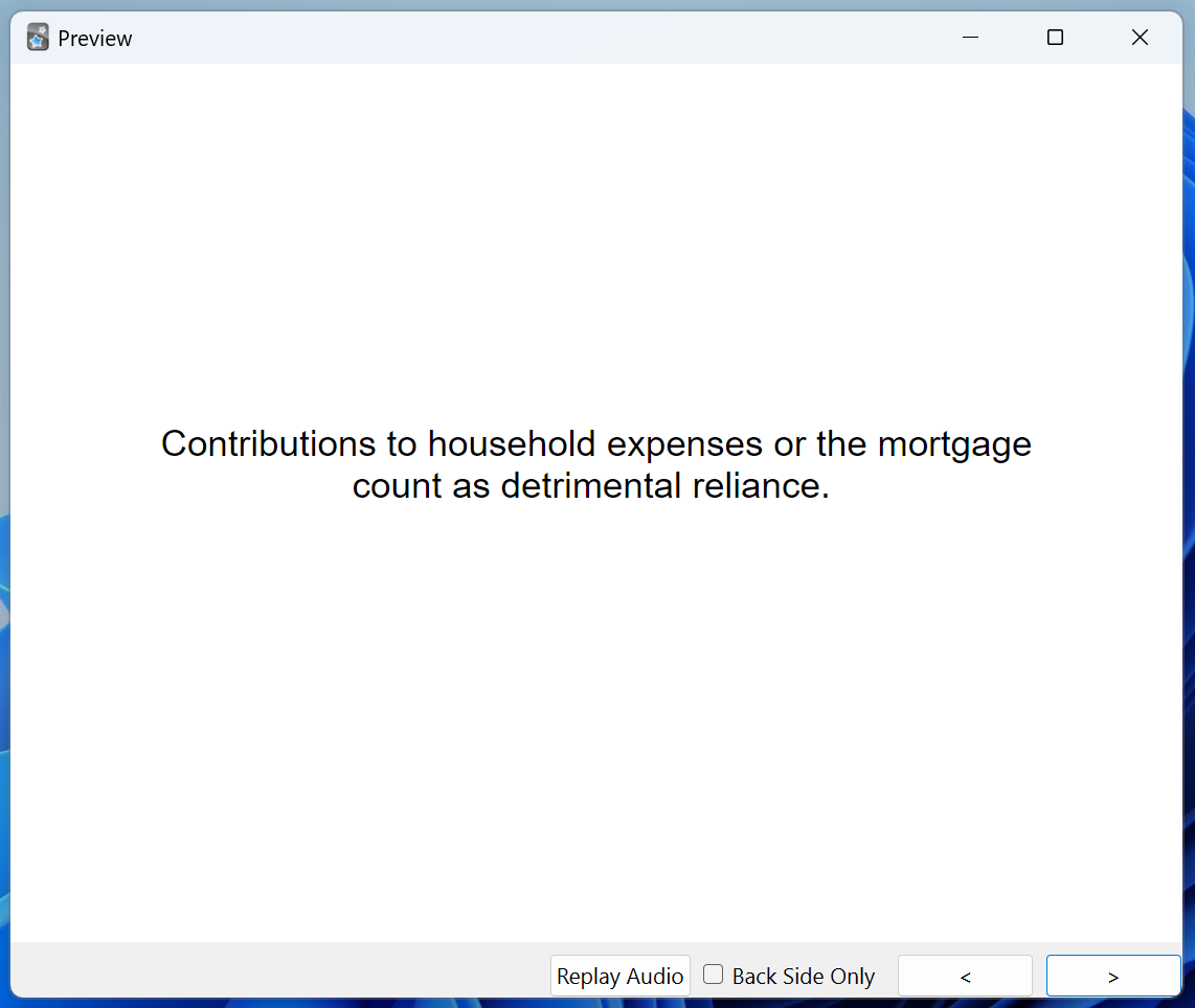 Learn Land & Equity Authorities CoOwnership & Implied Trusts IPSA