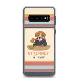 Attorney at Aww Dog Lawyer Samsung Case