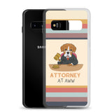 Attorney at Aww Dog Lawyer Samsung Case
