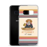 Attorney at Aww Dog Lawyer Samsung Case