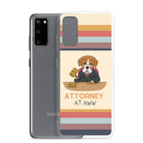 Attorney at Aww Dog Lawyer Samsung Case
