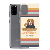 Attorney at Aww Dog Lawyer Samsung Case