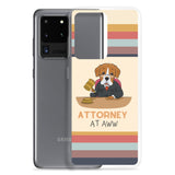 Attorney at Aww Dog Lawyer Samsung Case