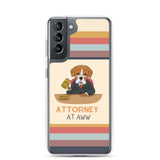 Attorney at Aww Dog Lawyer Samsung Case