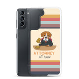 Attorney at Aww Dog Lawyer Samsung Case