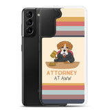 Attorney at Aww Dog Lawyer Samsung Case