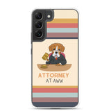 Attorney at Aww Dog Lawyer Samsung Case