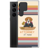 Attorney at Aww Dog Lawyer Samsung Case