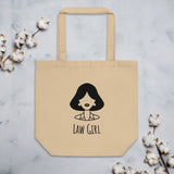 Law Girl Raven Eco Tote Bag