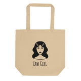 Law Girl Laura Eco Tote Bag