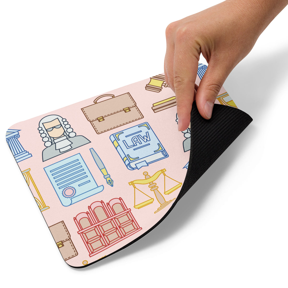 Judges and Lawyers Mouse pad – IPSA LOQUITUR