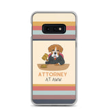 Attorney at Aww Dog Lawyer Samsung Case