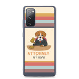 Attorney at Aww Dog Lawyer Samsung Case