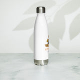 Attorney At Aww Lawyer Dog Steel Water Bottle