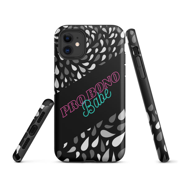 Pro Bono Babe iPhone case